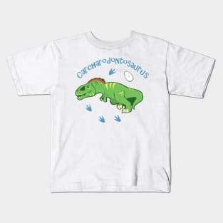 Cute Carcharodontosaurus Kids T-Shirt